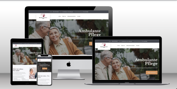 WordPress-Implementierung Pro-Activ Pflegedienst