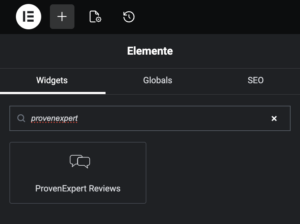 ProvenExpert Elementor Widget